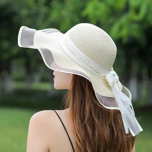 Rosira | Sombrero de paja para mujer con ala ancha