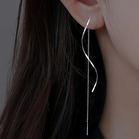 Pendientes Zoe | Hilo Ondulado