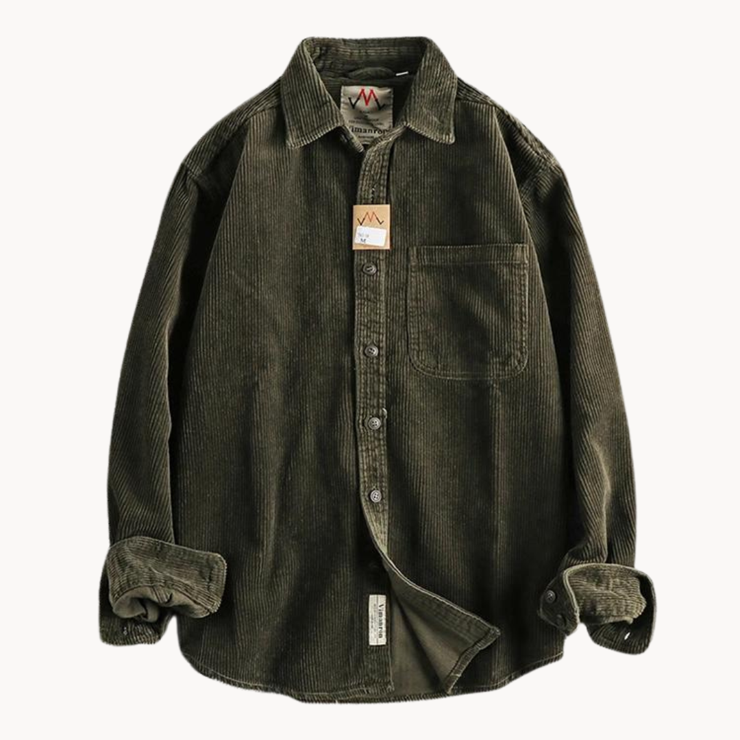 Durable Corduroy Shirt | Men's Casual Wear