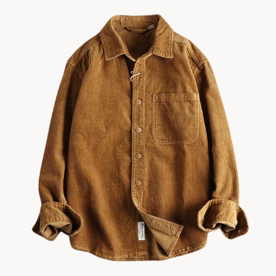 Durable Corduroy Shirt | Men's Casual Wear