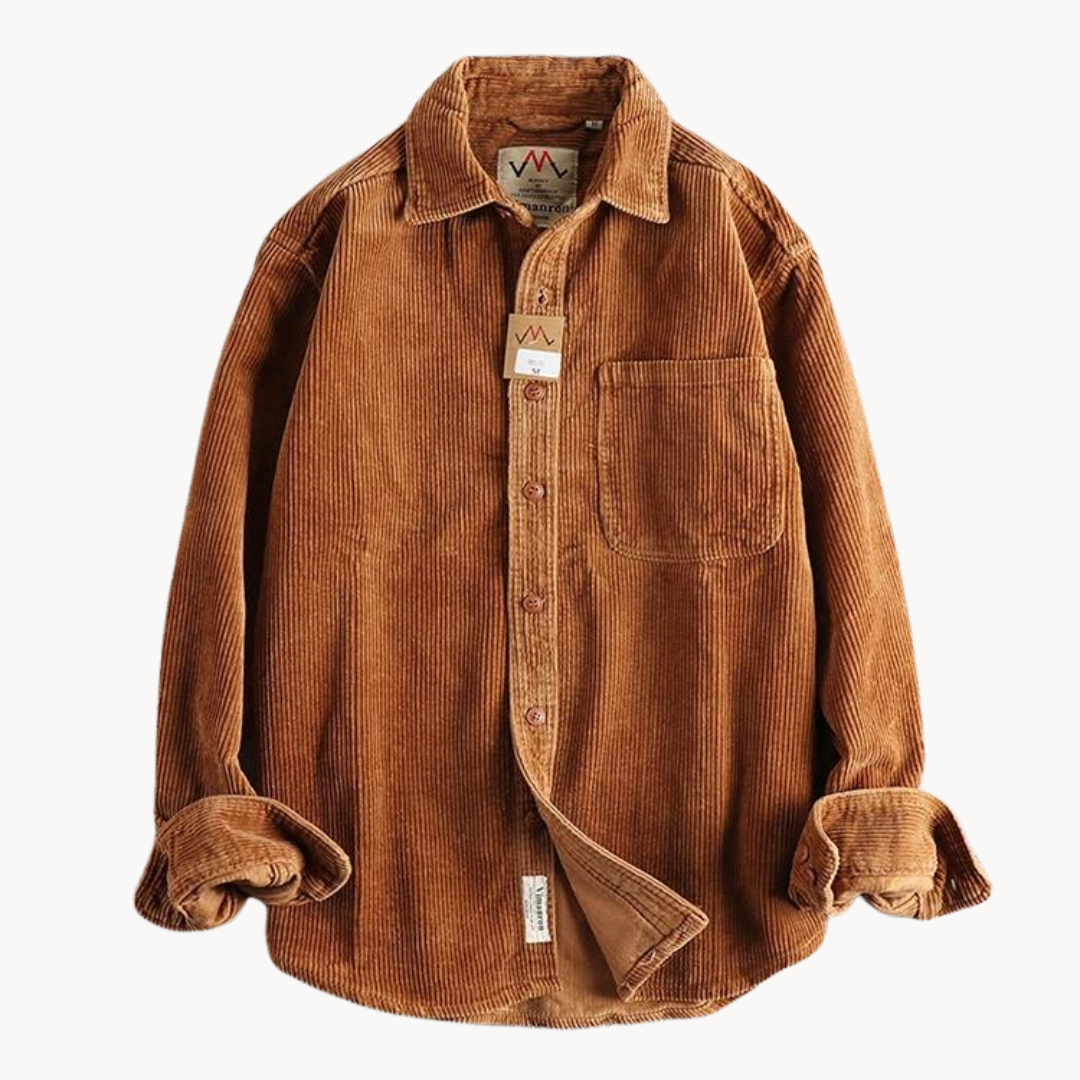 Durable Corduroy Shirt | Men's Casual Wear