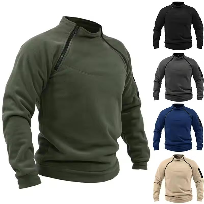Męski Polarowy Sweter Outdoorowy