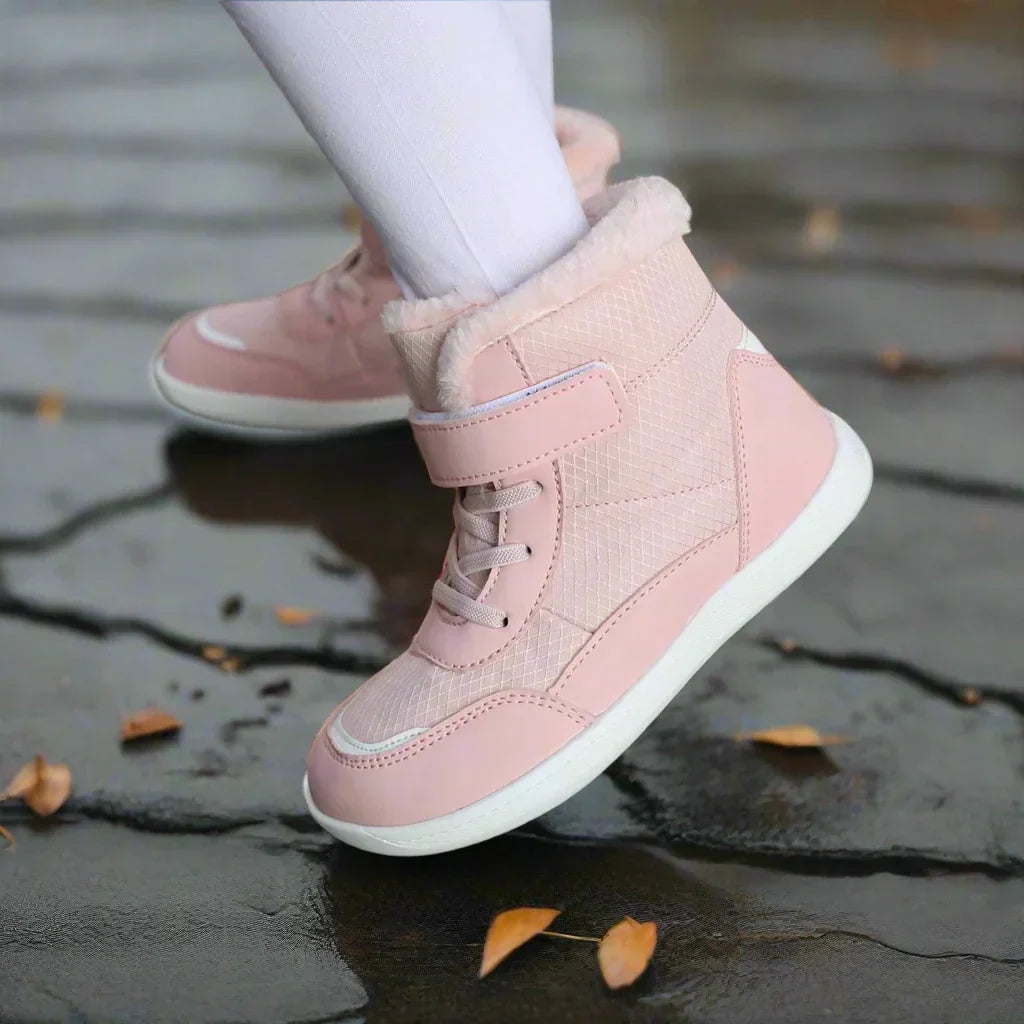 Kids' Barefoot Shoes | Waterproof Lined Sneakers for Children 3-15 Years Old