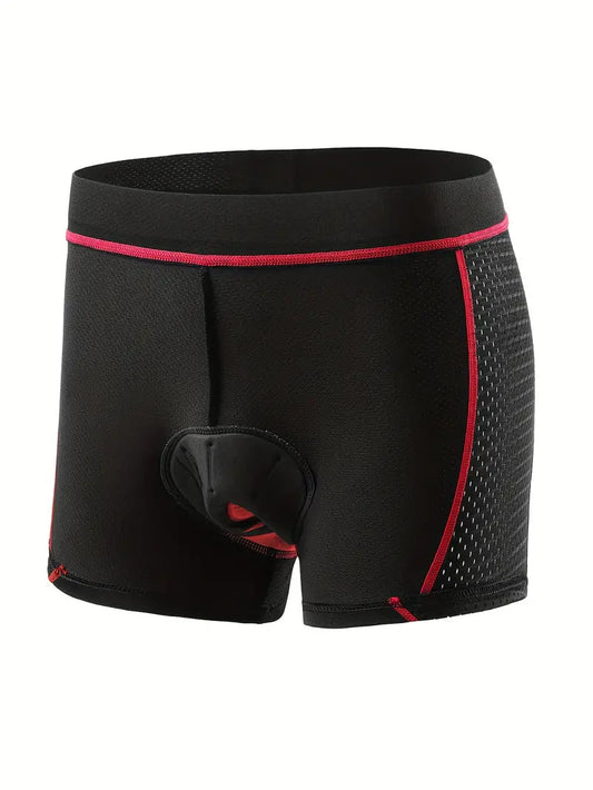 Pantalones Cortos de Ciclismo Transpirables con Acolchado Absorbente de Impactos