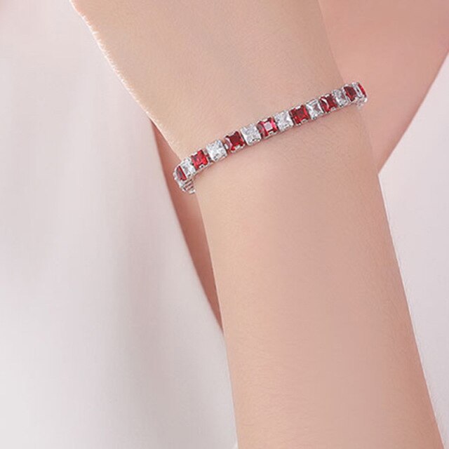 Camille | Elegancka bransoletka tenisowa dla kobiet