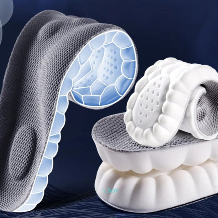 4D Ergonomiczne Wkładki | Zaawansowane Wsparcie Stopy i Redukcja Nacisku