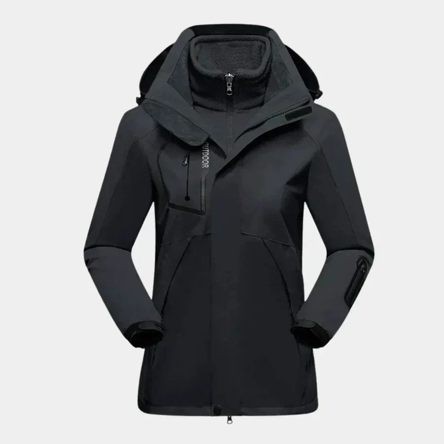 Women's 2-in-1 Outdoor Jacket | Removable Fleece Lining
