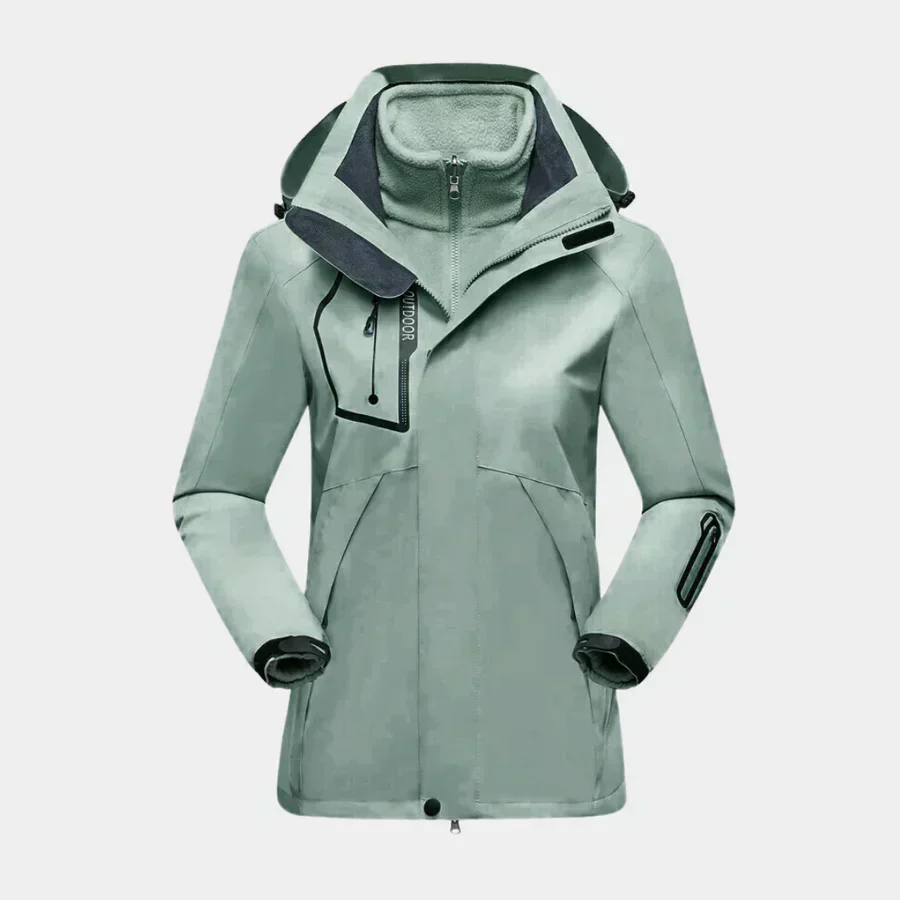 Women's 2-in-1 Outdoor Jacket | Removable Fleece Lining