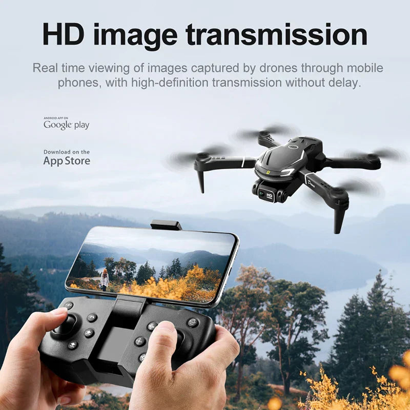 Leo | Mini V88 Drone 8K z GPS i Podwójną Kamerą HD - Profesjonalny Dron Fotografii Lotniczej