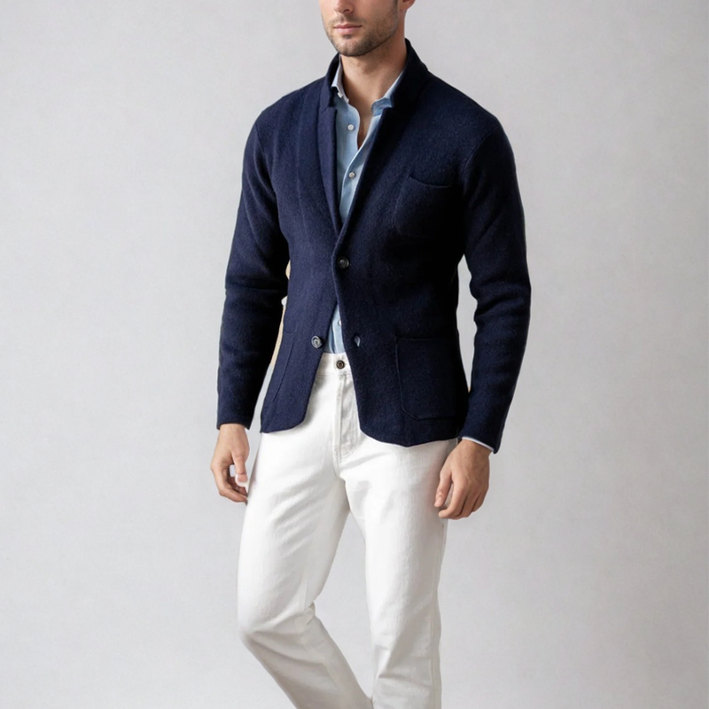Men's Norman Single-Breasted Vintage Jacket