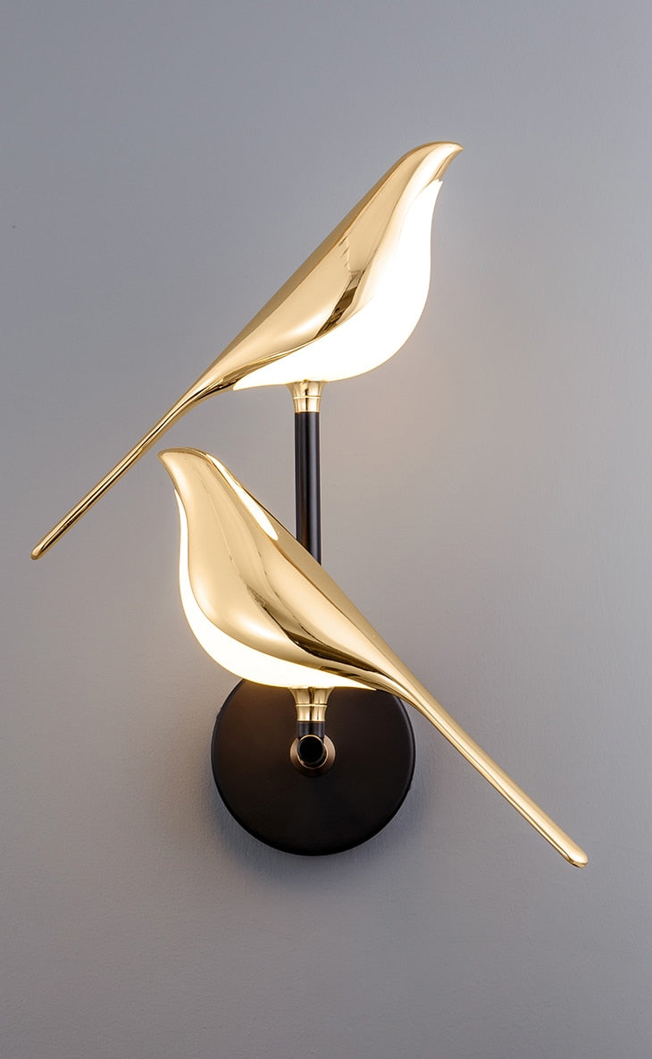 Bordik | Nowoczesna lampa ścienna Bird
