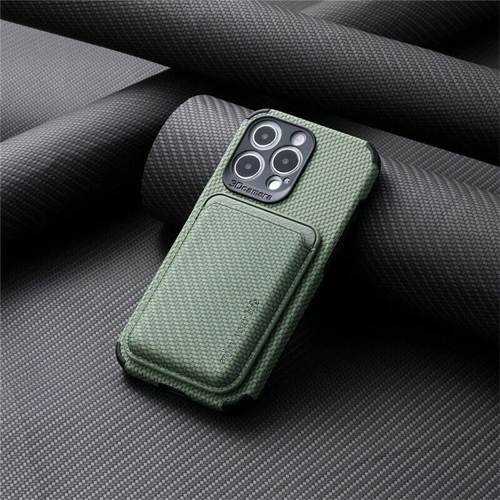 June | Smukłe Magnetyczne Etui na Karty do iPhone'a