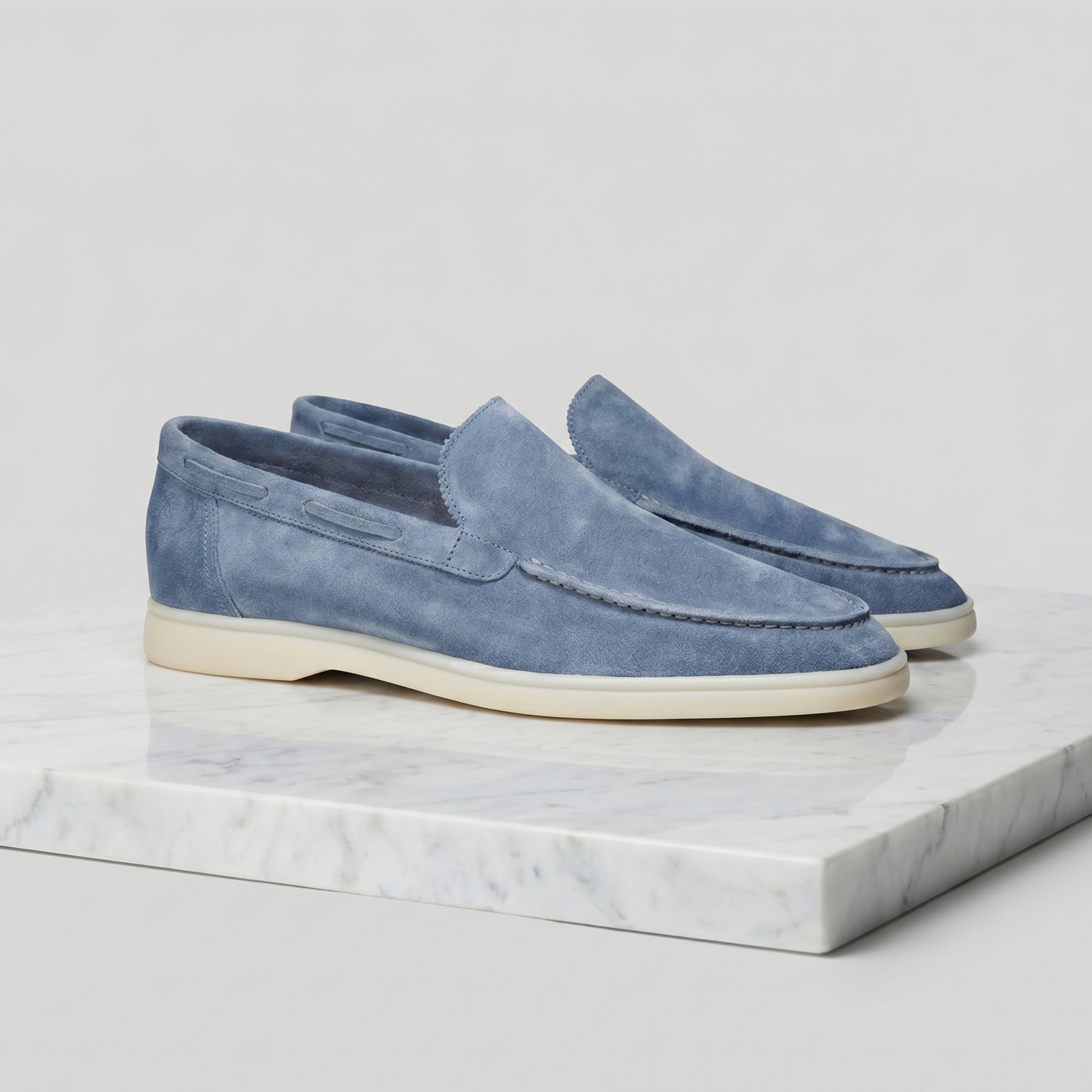 Men's Faux Suede Slip-On Loafers