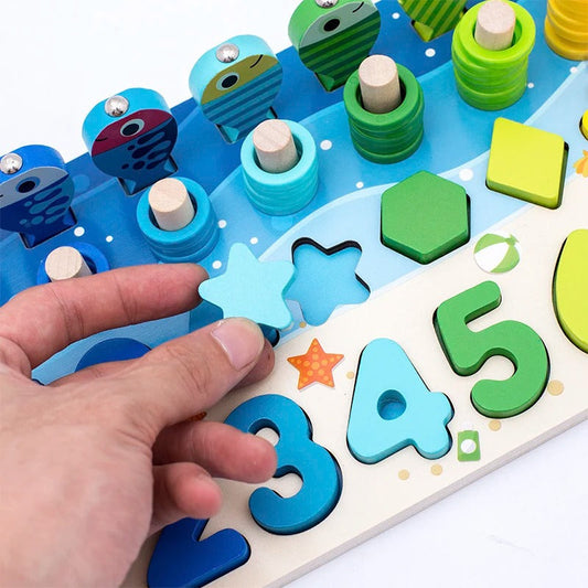 Tablero Educativo Montessori | Juguete Educativo