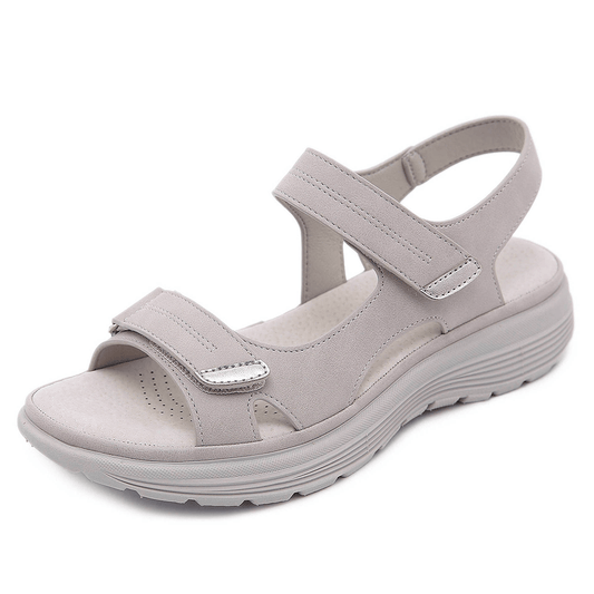 Sandalias Ortopédicas Unisex | Estilo de Cuero con Correas Ajustables