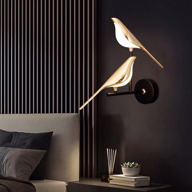 Bordik | Nowoczesna lampa ścienna Bird