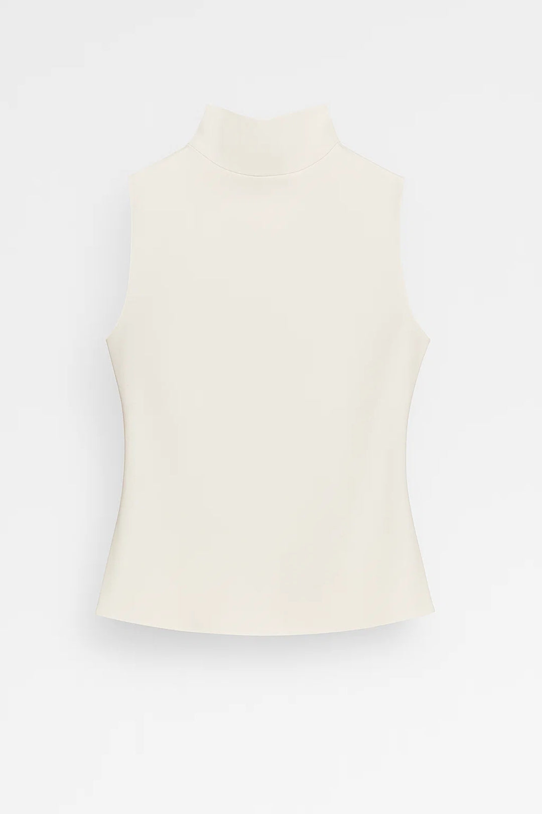 Women's Sleeveless Mock Neck Top
