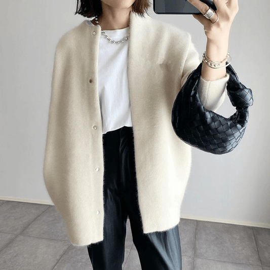 Suéter suave para mujer de talla única