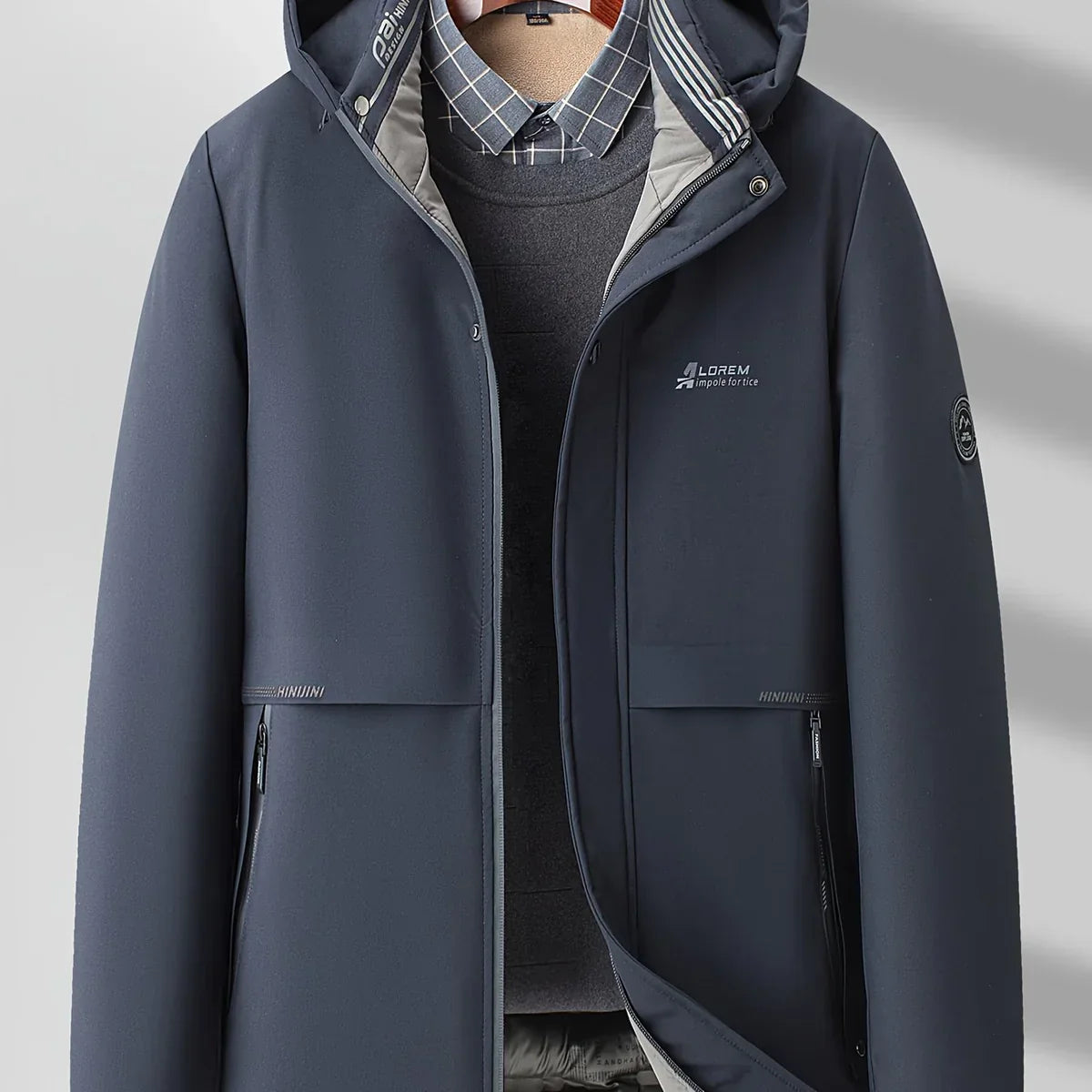 Męska Wodoodporna Kurtka Zimowa | Oddychająca i Ciepła