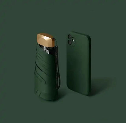 Mini umbrelă ultracompactă | Design rezistent la vânt și protecție UV