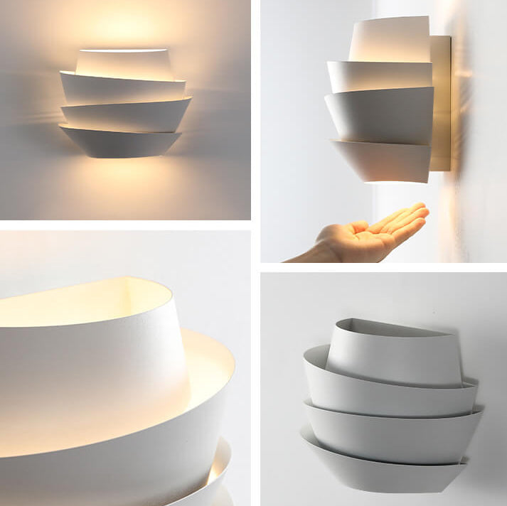Nöfra | Minimalistyczna lampa ścienna LED Double Face