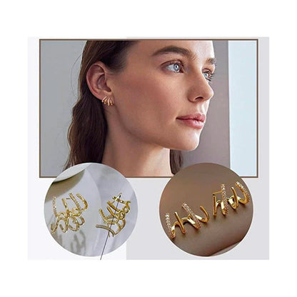 Jacy | Kolczyki Mankiet do Uszu Pazurami