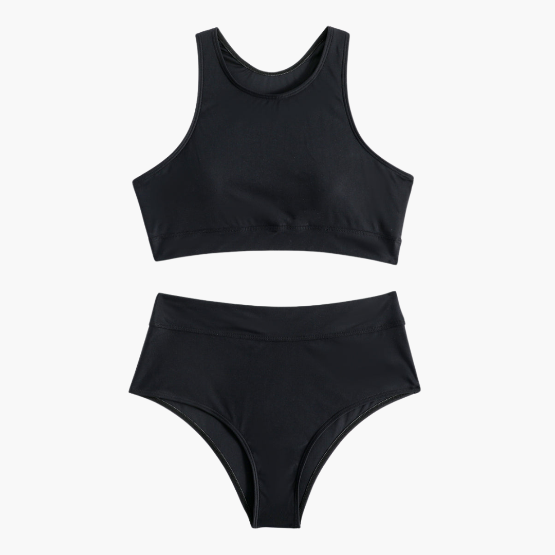 Dámská sportovní sada bikini | Tréninkové plavky bustier
