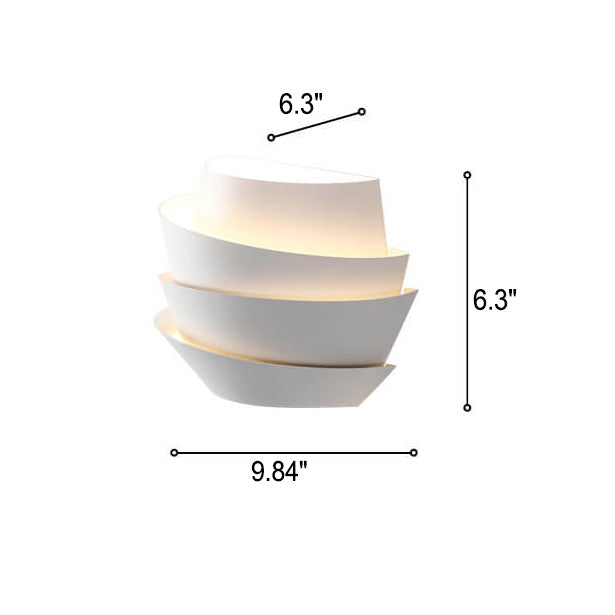 Nöfra | Minimalistyczna lampa ścienna LED Double Face
