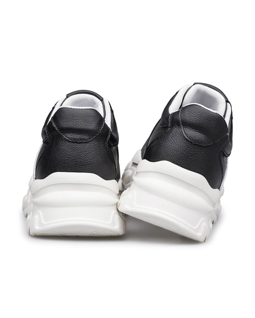 Zapatillas deportivas de mujer con plataforma oculta | Calzado cómodo que aumenta la altura