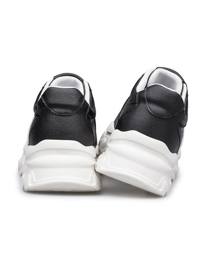 Zapatillas deportivas de mujer con plataforma oculta | Calzado cómodo que aumenta la altura