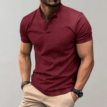 Chemise polo décontractée ajustée pour homme | Style quotidien