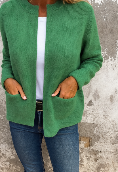 Damski Miękki Ciepły Sweter Długim Rękawem Do Noszenia Na Co Dzień