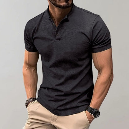 Chemise polo décontractée ajustée pour homme | Style quotidien