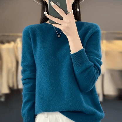 Damski Sweter Przypominający Kaszmir
