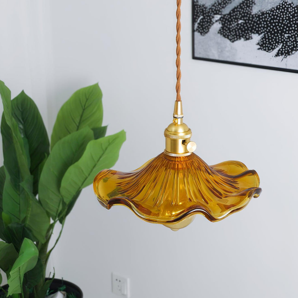 Ranka | Modna lampa wisząca w kształcie kwiatu hibiskusa