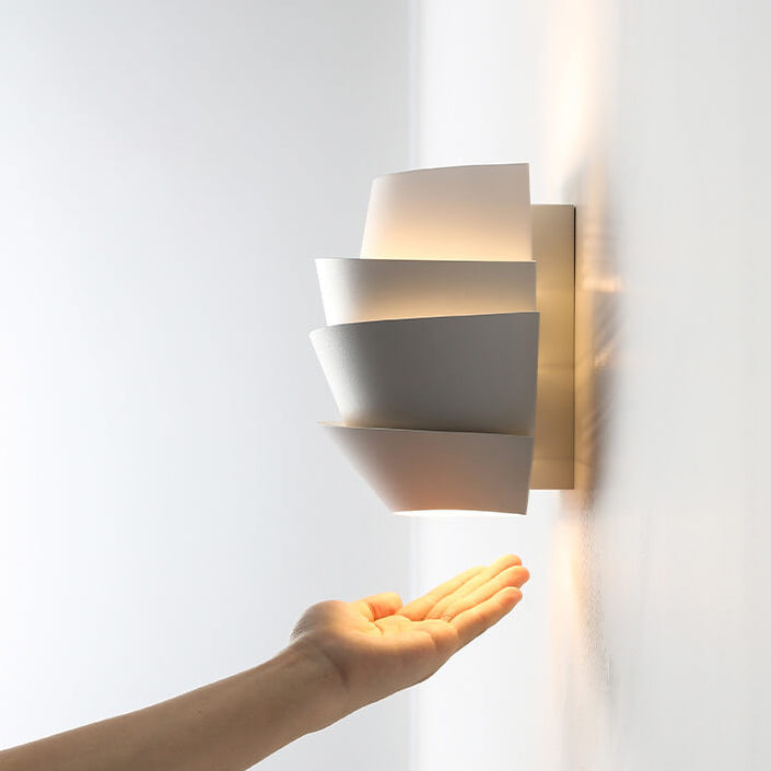 Nöfra | Minimalistyczna lampa ścienna LED Double Face