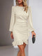Robe Mini Femme à Manches Bouffantes | 7 Couleurs