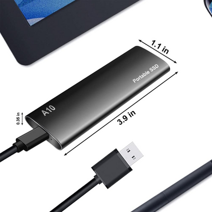 Kompaktowy Dysk Twardy USB-C o Pojemności 4TB | Szybkie i Przenośne Przechowywanie Danych
