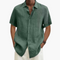 Camisa de Hombre con Mangas Cortas y Botones | Verano Casual