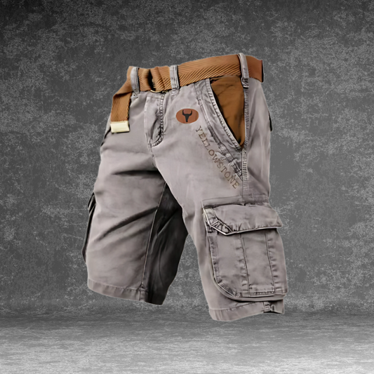 Pantalones Cortos Cargo para Hombre | Estilo Utilitario con Múltiples Bolsillos