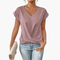 Blouse Femme à Col V | Top Tendance Décontracté