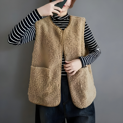 Damowa ujjatlan polár mellény