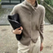 Pull femme à col roulé | Mélange cachemire