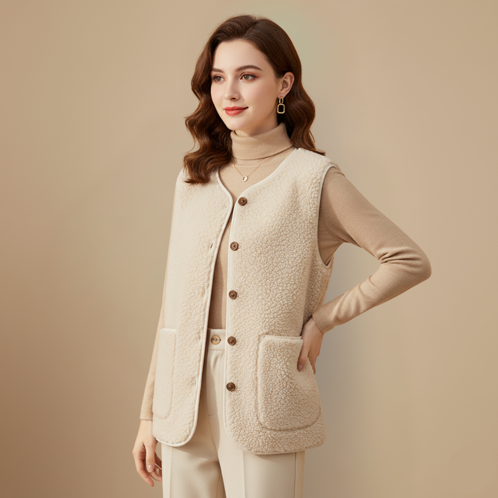 Damowa ujjatlan polár mellény