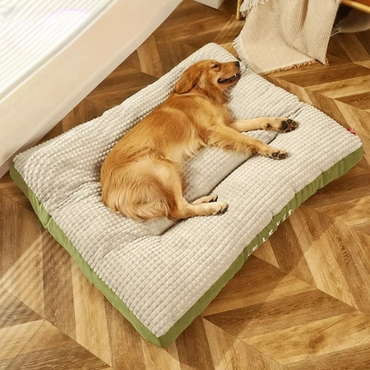 Culcuș pentru câini ComfyCanine | Susținere fermă, confort plușat