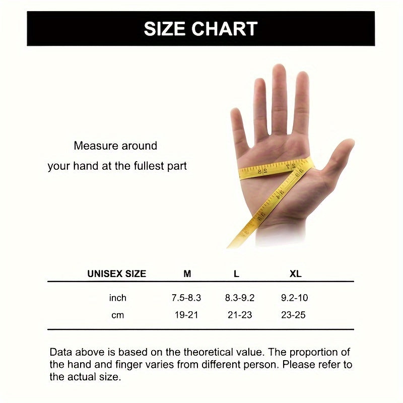 1 para Zagęszczonych, Wiatroszczelnych Rękawic Survivalowych z Ekranem Dotykowym