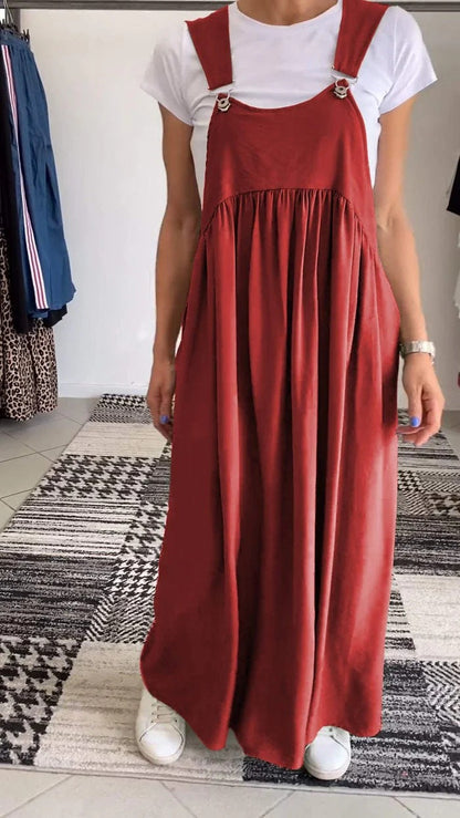Abito da donna con spalline | Silhouette casual e rilassata