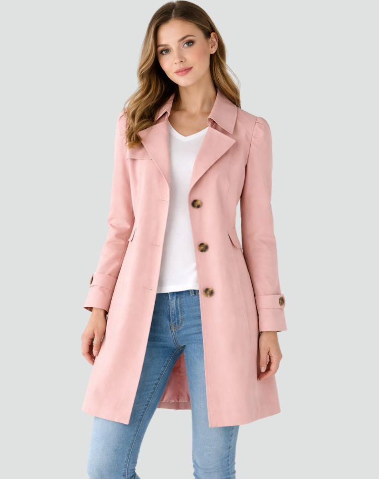 Trench da donna a taglio aderente | Look estivo