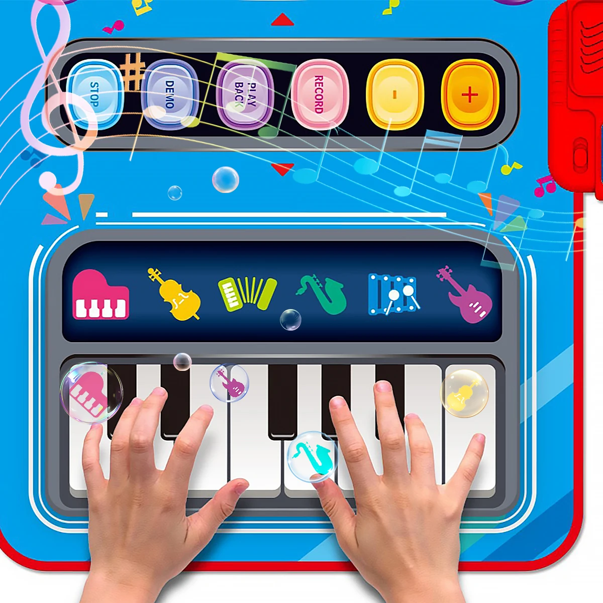 Muzyczna Zagraj w Matę | Interaktywna Dziecko Mata do Zabawy z Dźwiękami i Muzyką