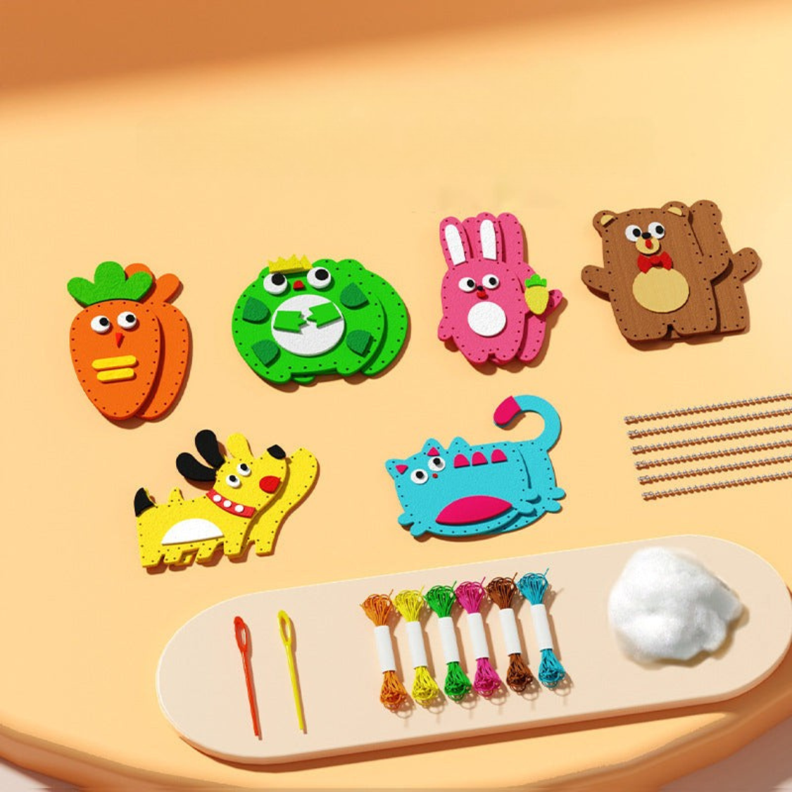 Ensemble pour Artisanat de Broderie 3D pour Enfants | Kit à Faire Soi-même